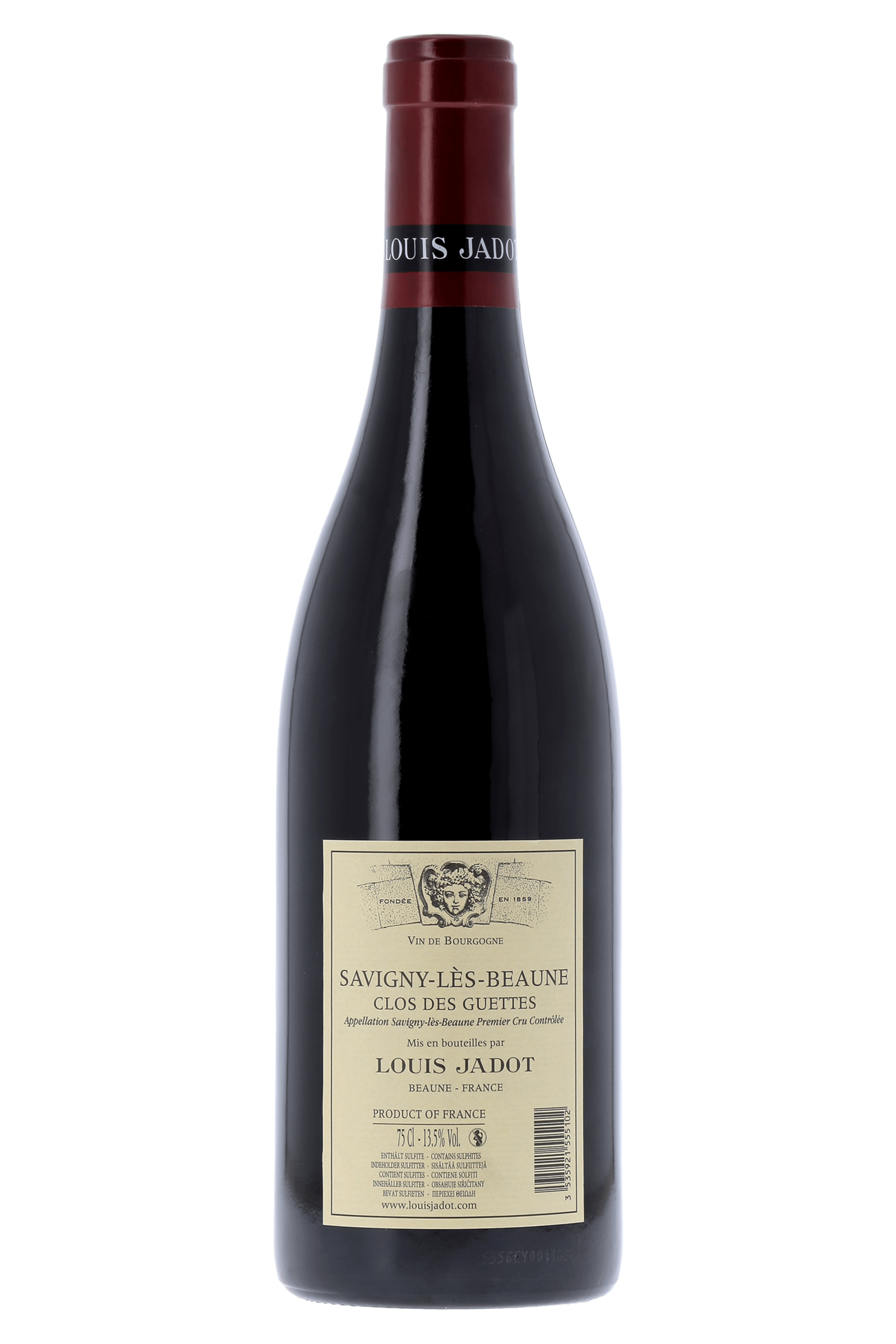 Savigny-lès-Beaune 1er Cru Clos des Guettes Clos des Guettes Louis Jadot 2018 - frontbs