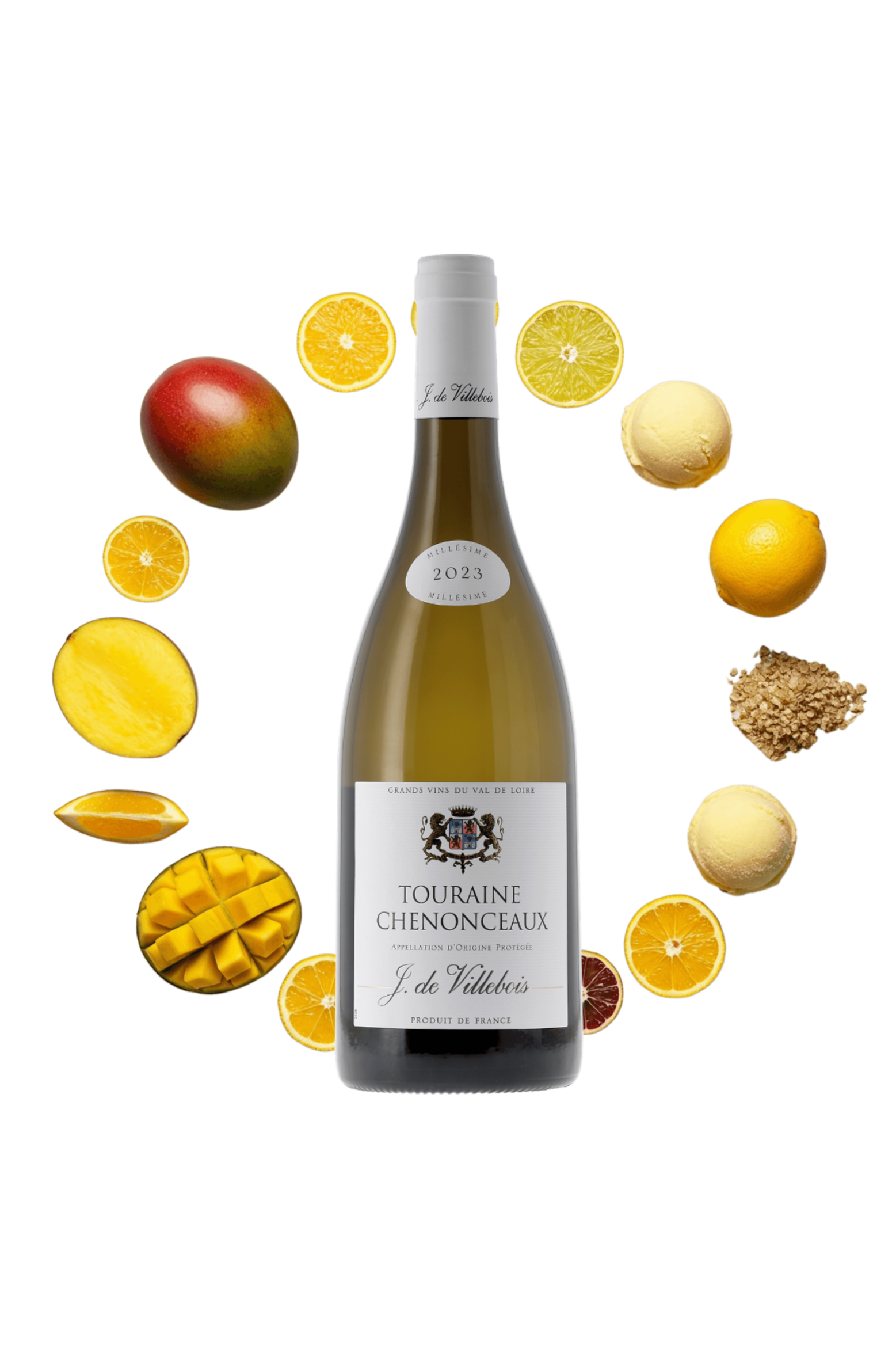 Touraine Chenonceaux J. de Villebois 2023 - frontbs