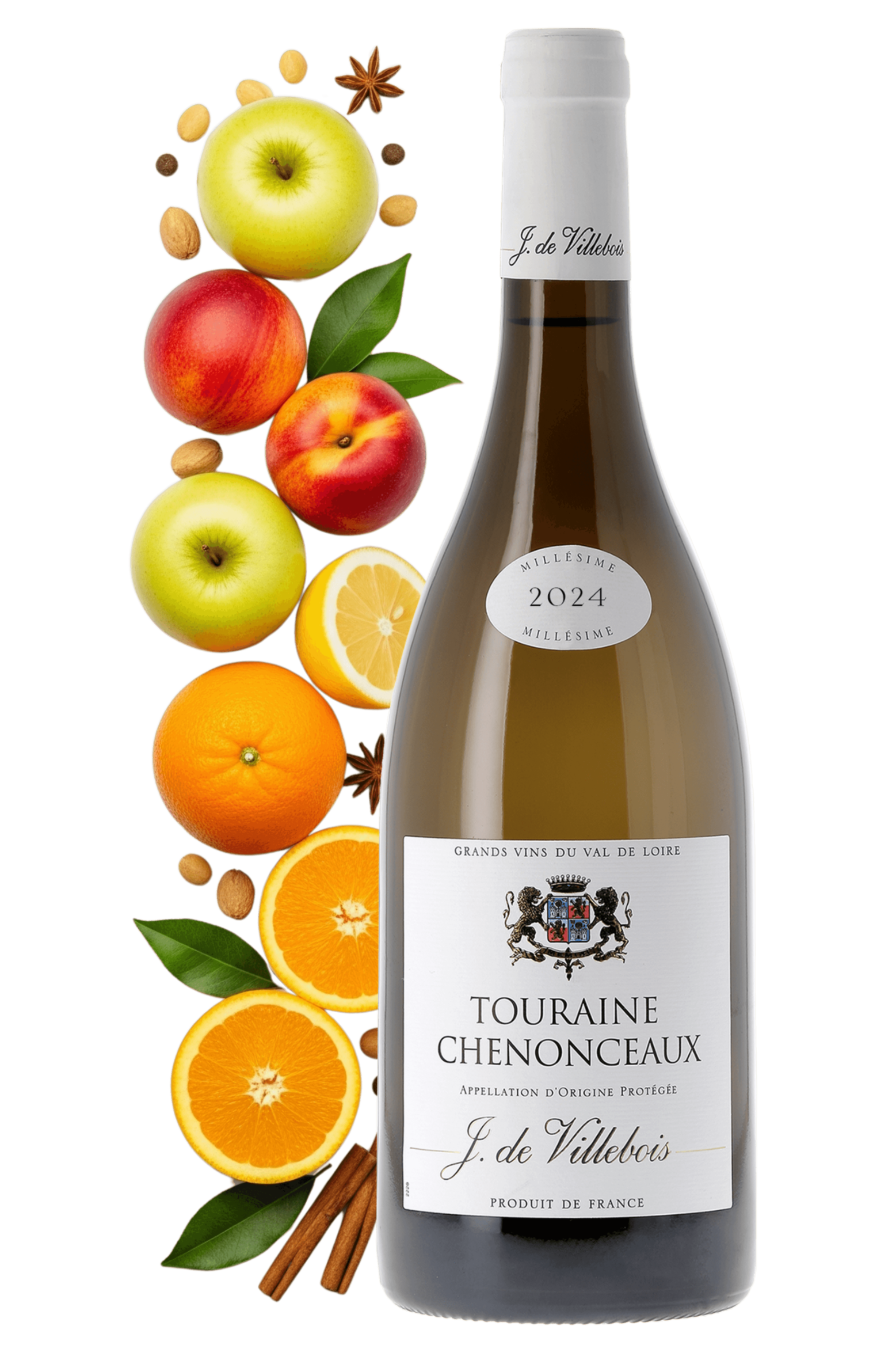 Touraine Chenonceaux J. de Villebois 2024 - frontbs