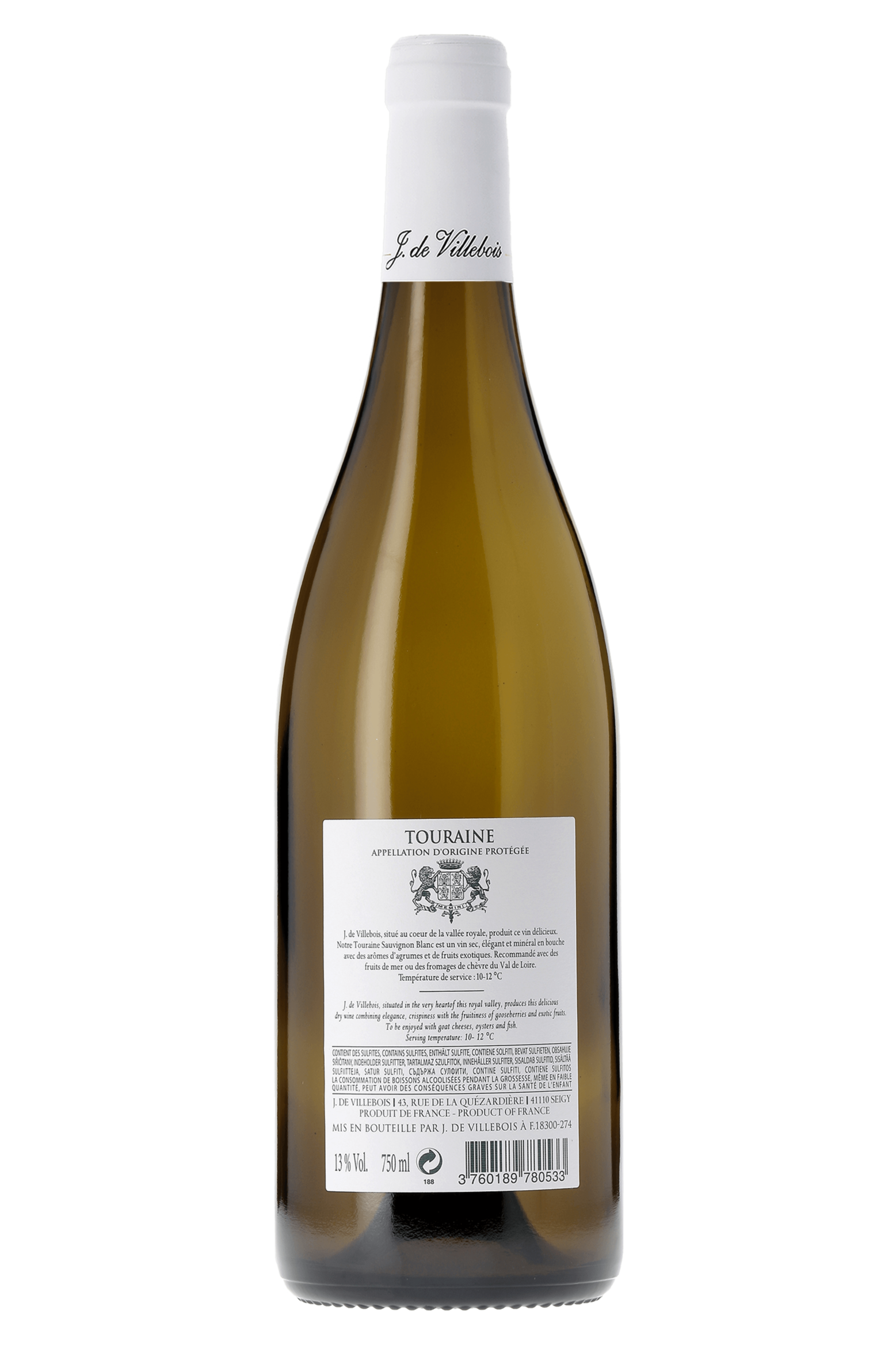 Touraine J. de Villebois 2023 - frontbs