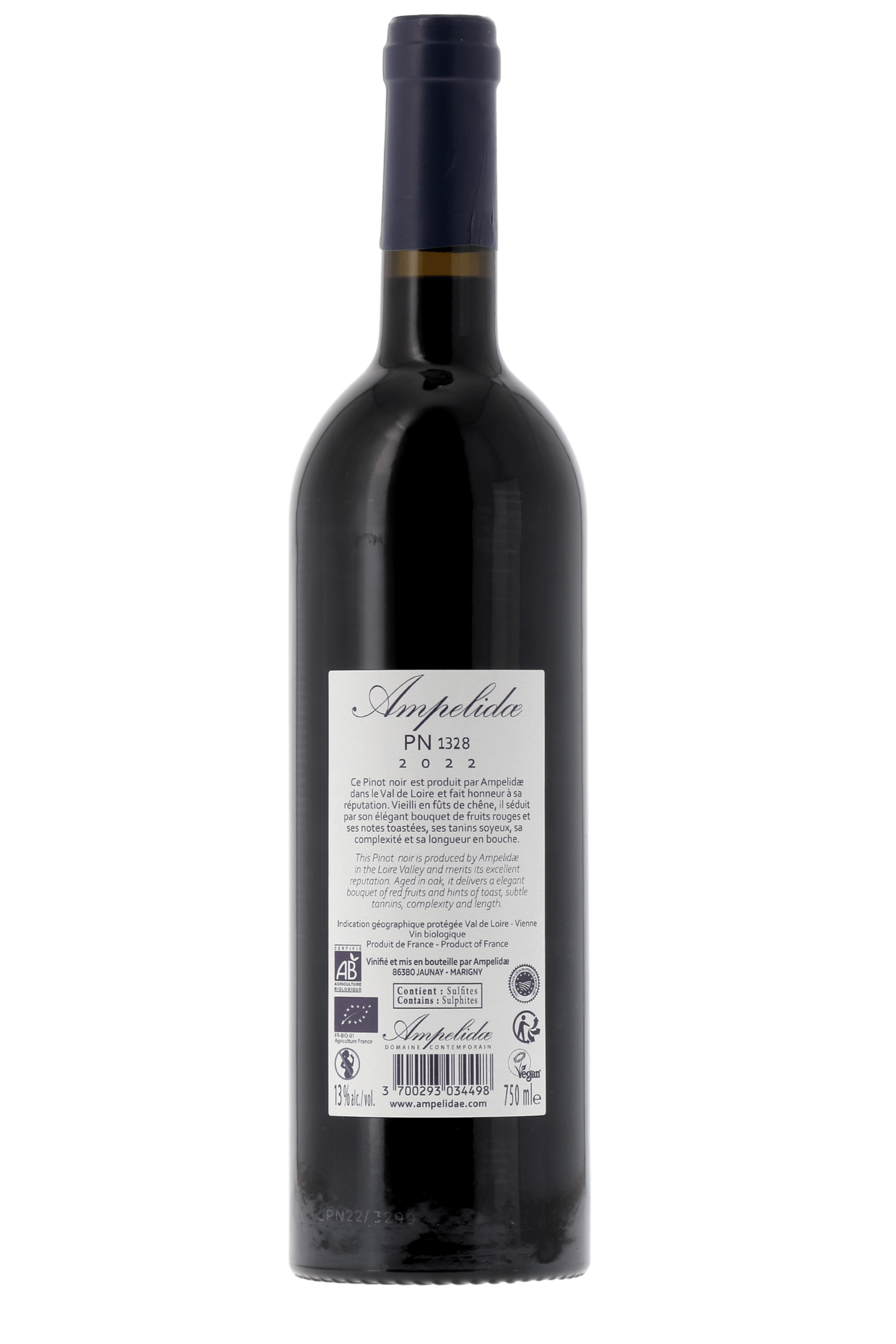 Val de Loire PN 1328 AMPELIDAE - frontbs