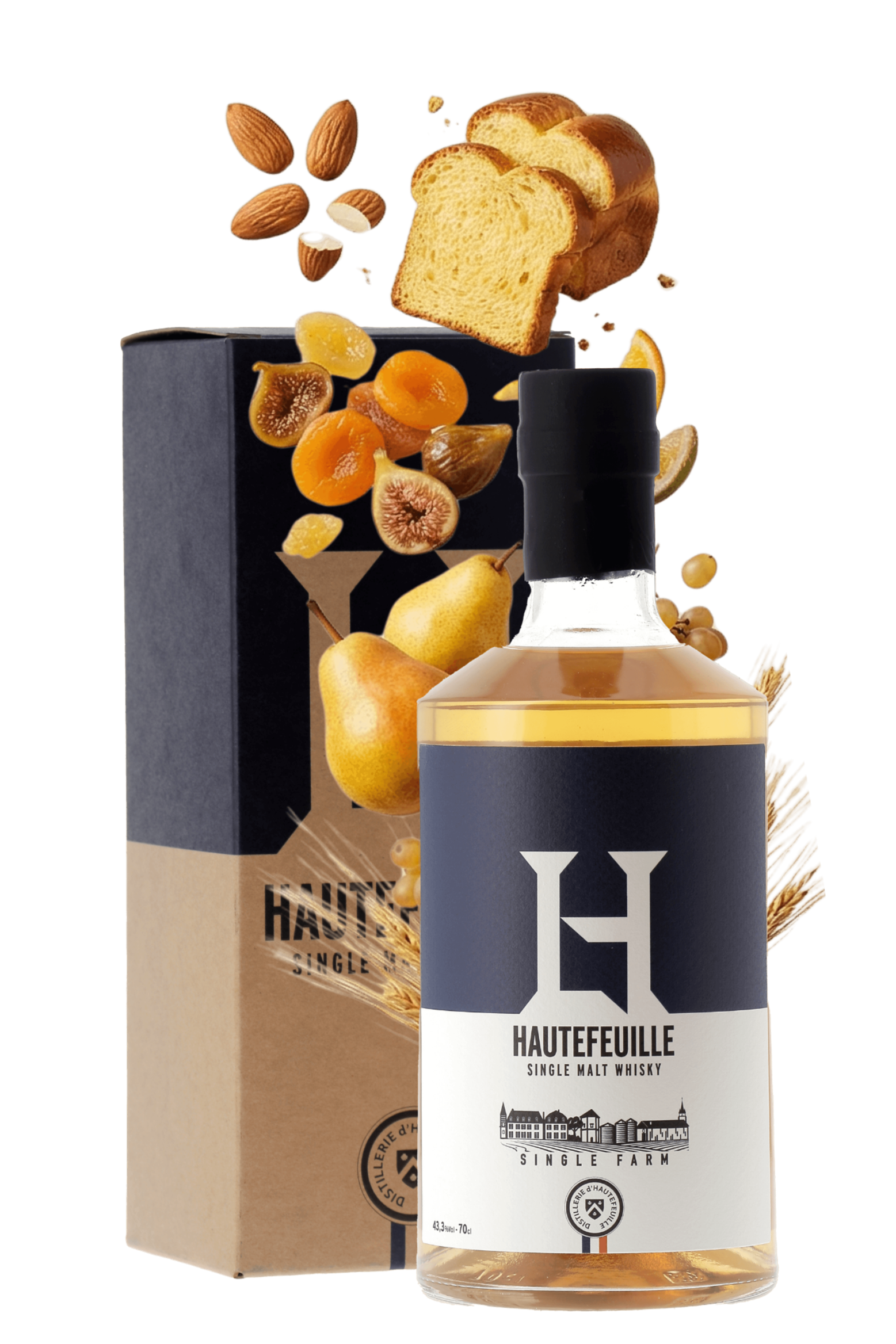 WHISKY Cuvée 'Esquisse'- Domaine de Hautefeuille - frontbs