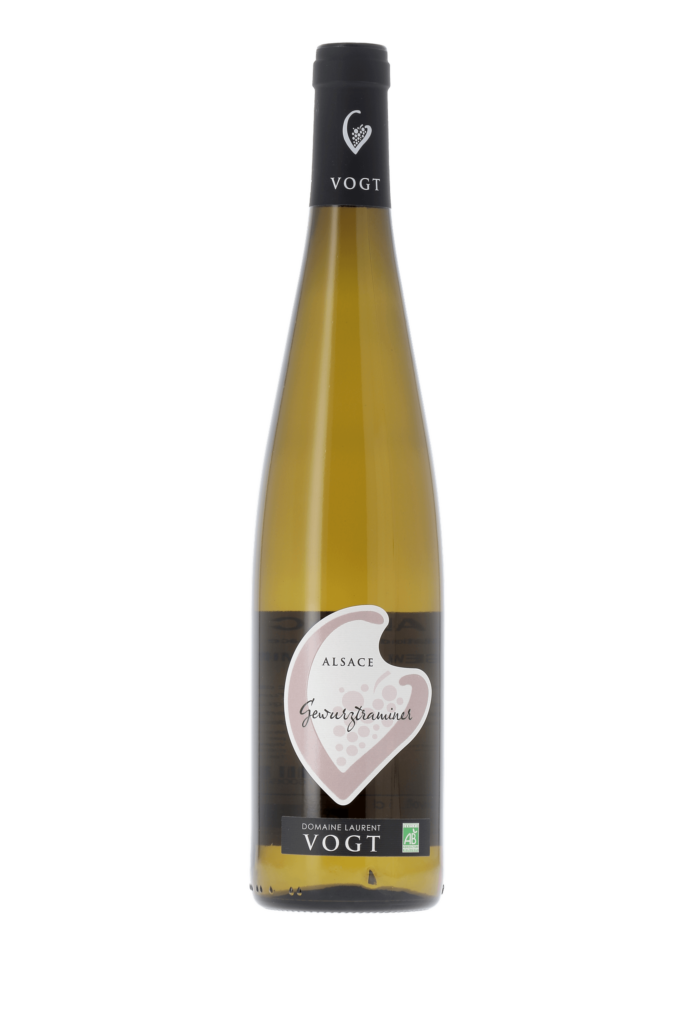 Alsace Gewurztraminer Domaine Laurent Vogt 2022 - frontbs