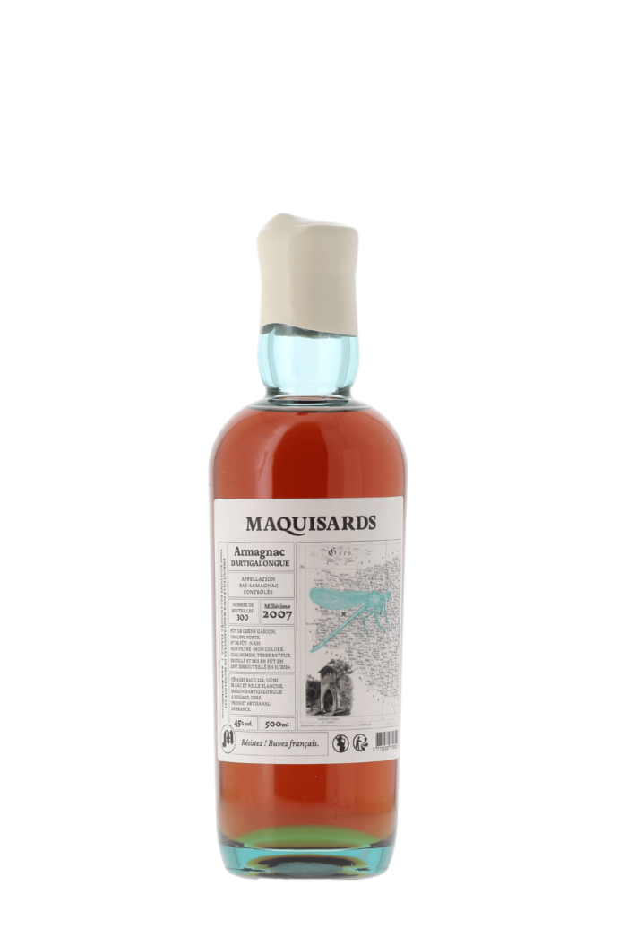 Armagnac Maquisards De Michellot 50cl - frontbs