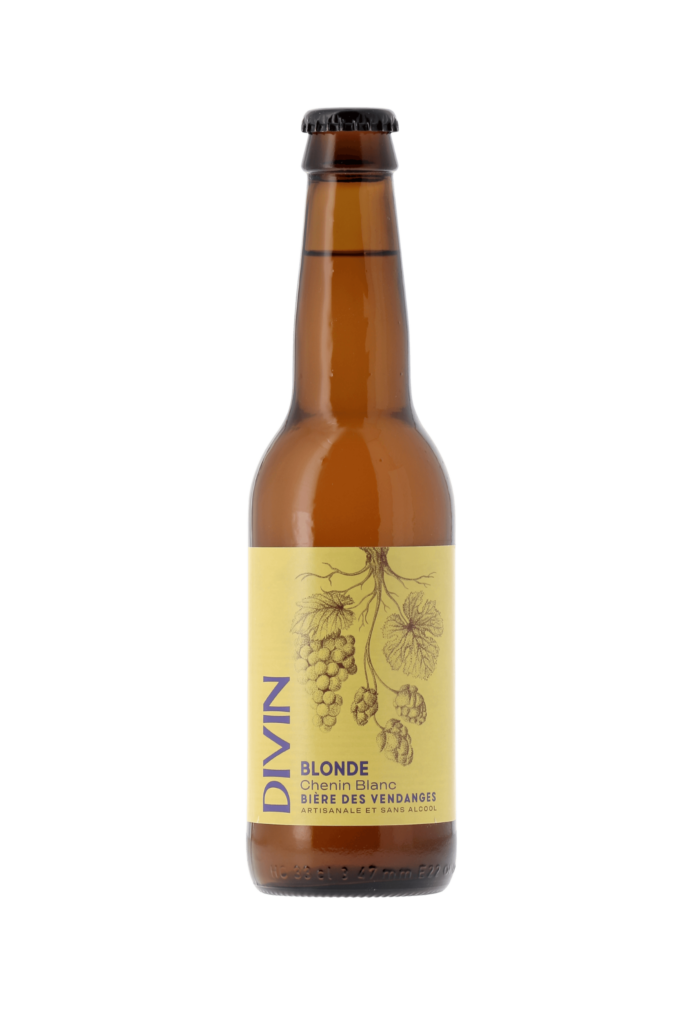 Bière des vendanges sans alcool - Blonde Chenin Blanc - Divin - frontbs