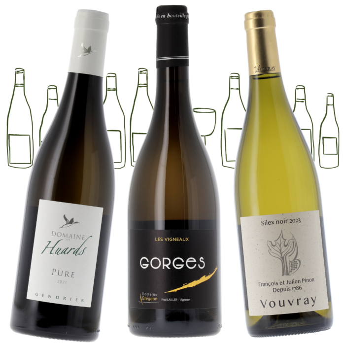 Coffret Vins Blancs Bio de Loire