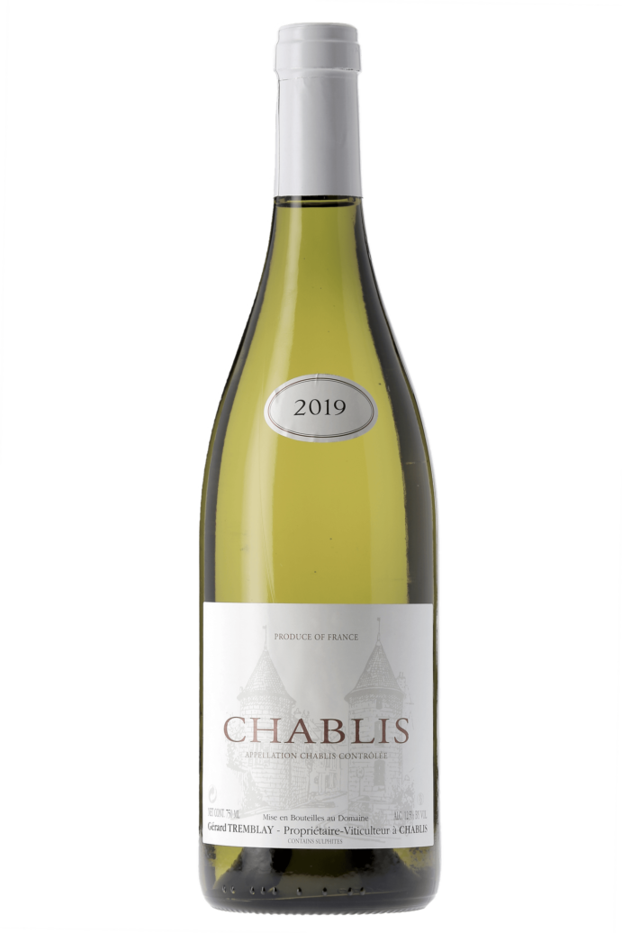 Chablis Domaine Gérard Tremblay 2019 - frontbs
