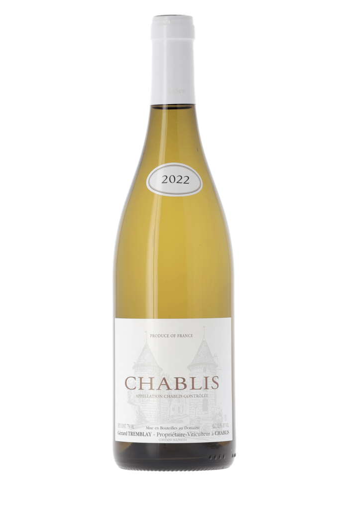 Chablis Domaine Gérard Tremblay 2022 - frontbs
