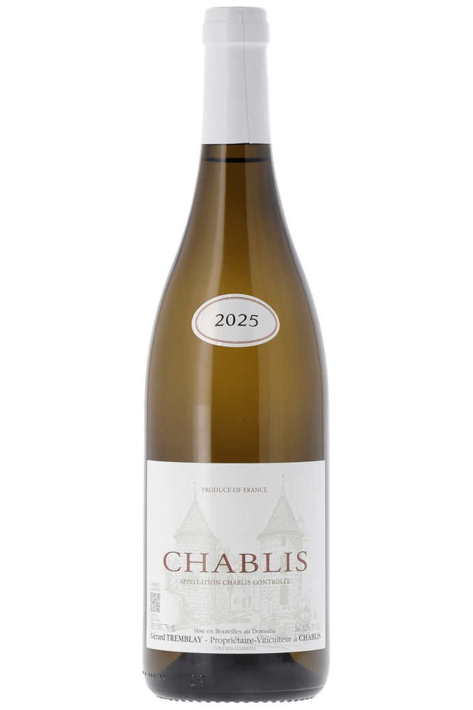 Chablis Domaine Gérard Tremblay 2025 - frontbs
