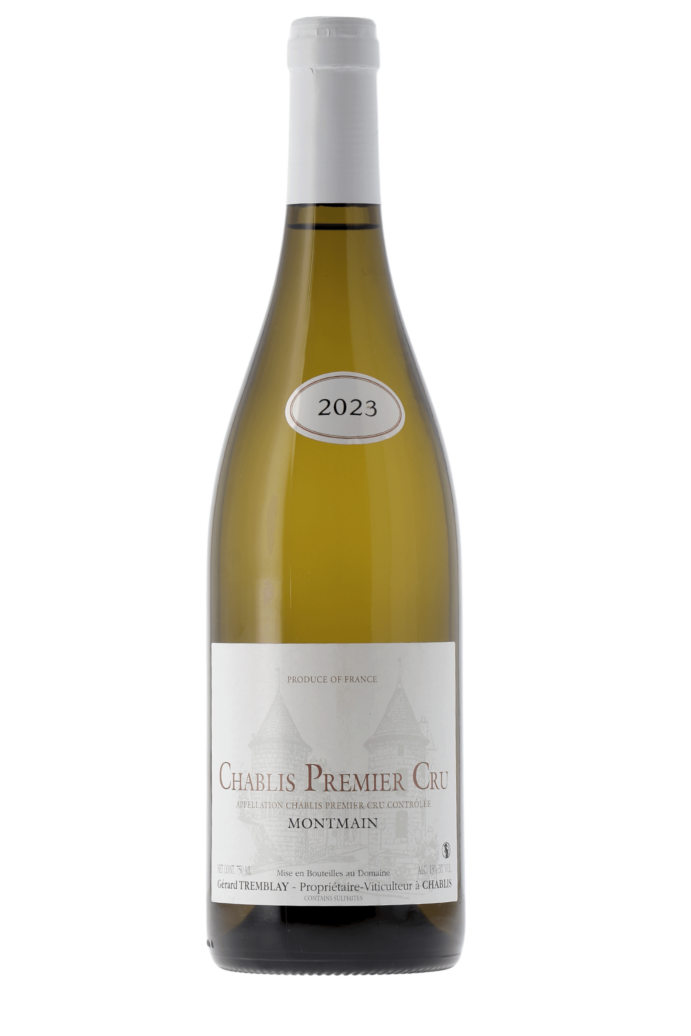 Chablis Premier Cru Montmain Domaine Gérard Tremblay 2023 - frontbs