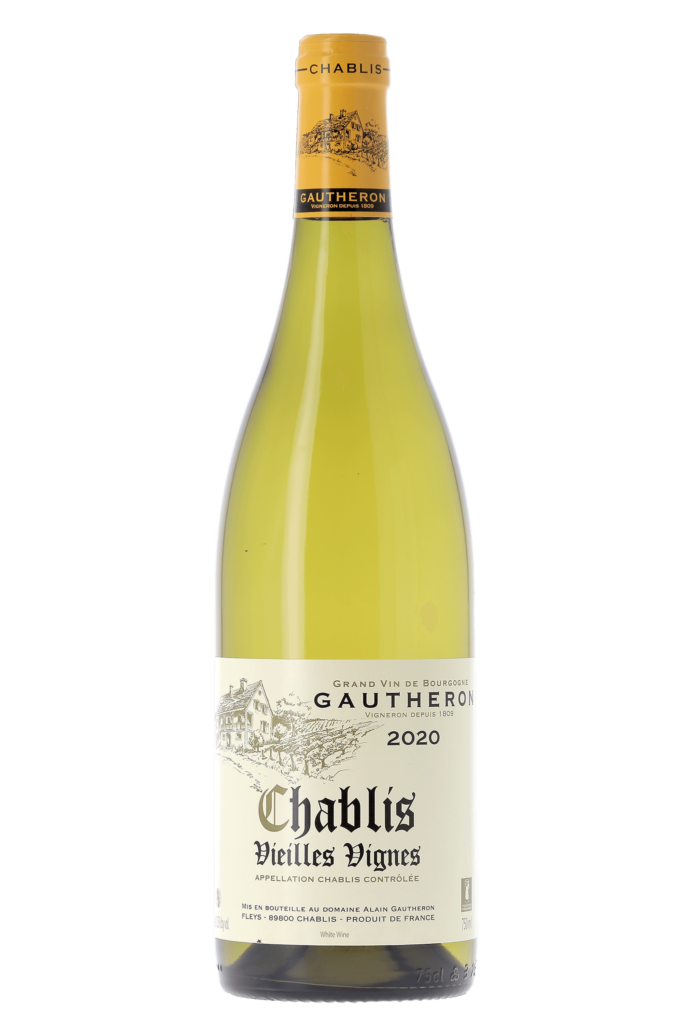 Chablis Vieilles Vignes Domaine Gautheron 2020 - frontbs