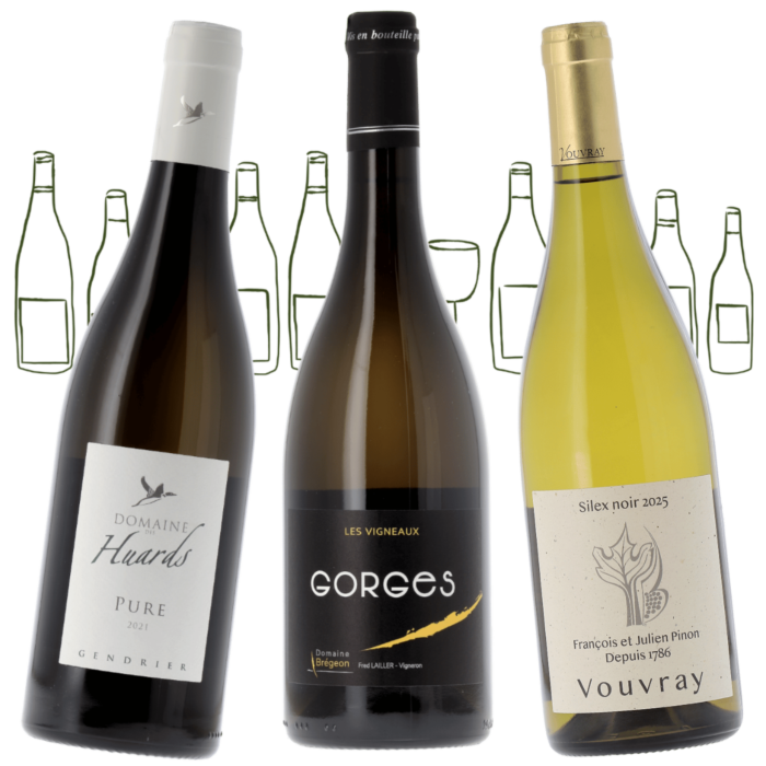 Coffret Vins Blancs Bio de Loire