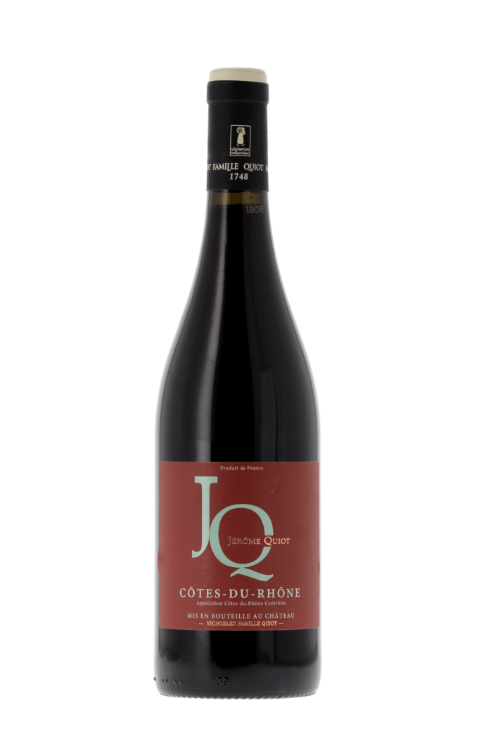 Côtes du Rhône Domaine Quiot 2020 - frontbs