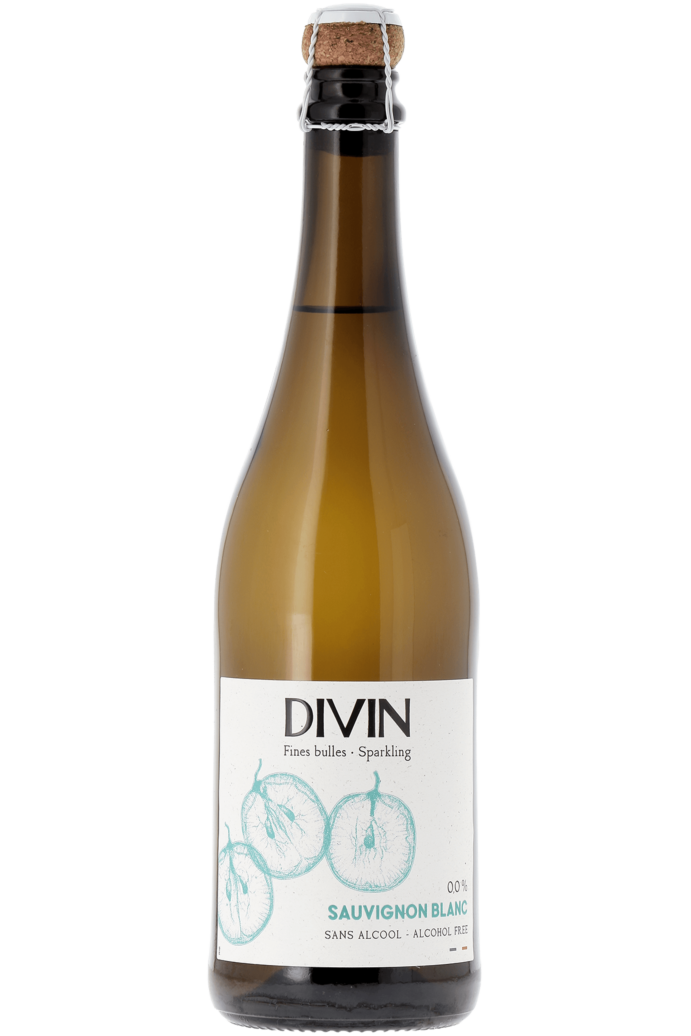 Sauvignon blanc 0.0 % Sparkling Blanc - Divin - frontbs