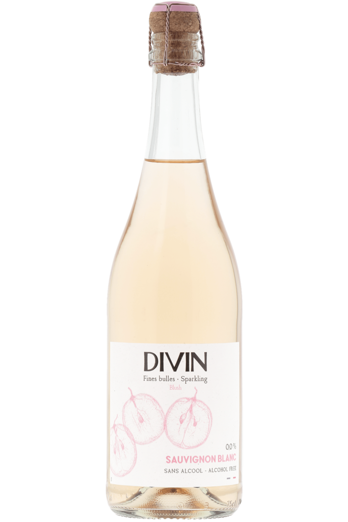 Sauvignon blanc 0.0 % Sparkling Blush - Divin - frontbs