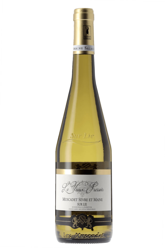Muscadet Sèvre et Maine sur Lie Le Vieux Pressoir Domaine Salmon 2020 - frontbs