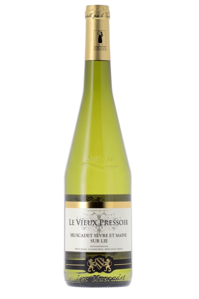 Muscadet Sèvre et Maine sur Lie Le Vieux Pressoir Domaine Salmon 2023 - frontbs