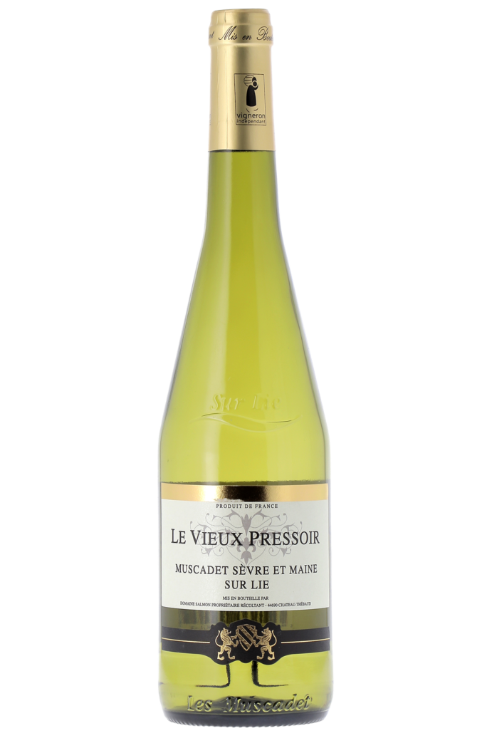 Muscadet Sèvre et Maine sur Lie Le Vieux Pressoir Domaine Salmon 2025 - frontbs