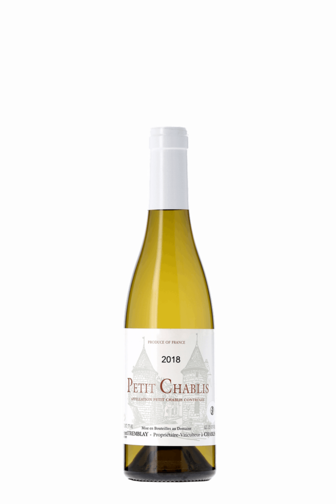 Petit Chablis Domaine Gérard Tremblay 2018 37.5cl - frontbs