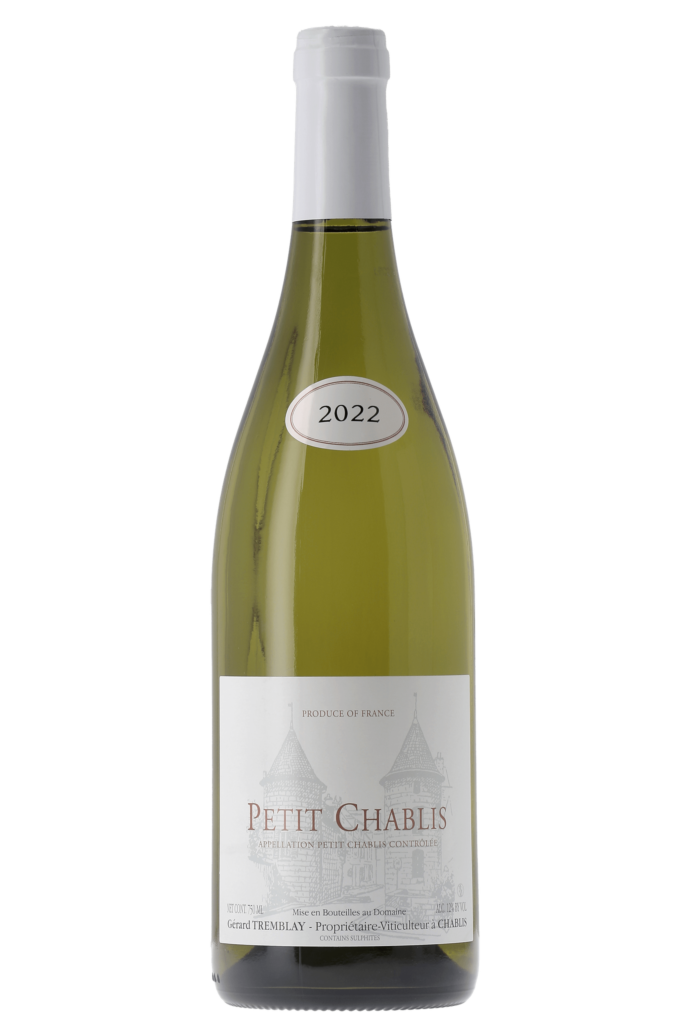 Petit Chablis Domaine Gérard Tremblay 2022 - frontbs