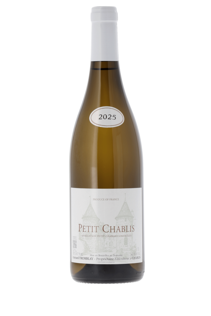 Petit Chablis Domaine Gérard Tremblay 2025 - frontbs