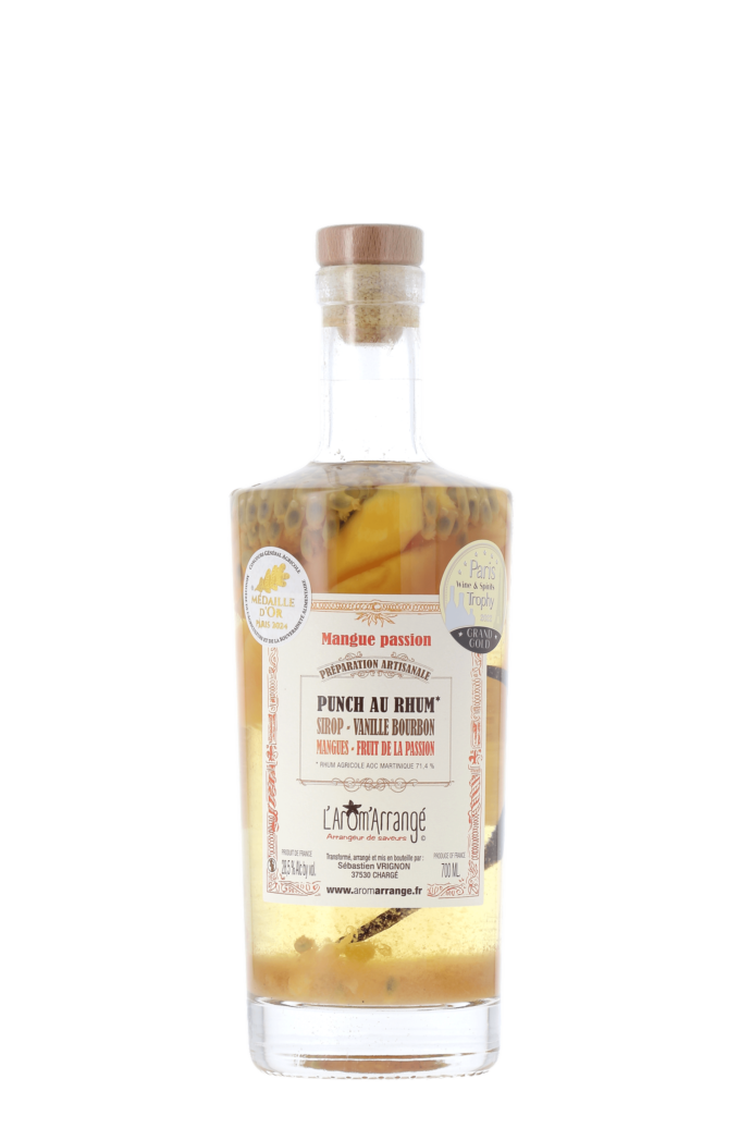 PUNCH AU RHUM MANGUE PASSION - L’Arôm Arrangé - frontbs