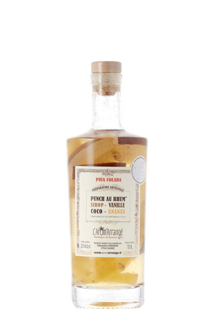 PUNCH AU RHUM PINA COLADA - L’Arôm Arrangé - frontbs