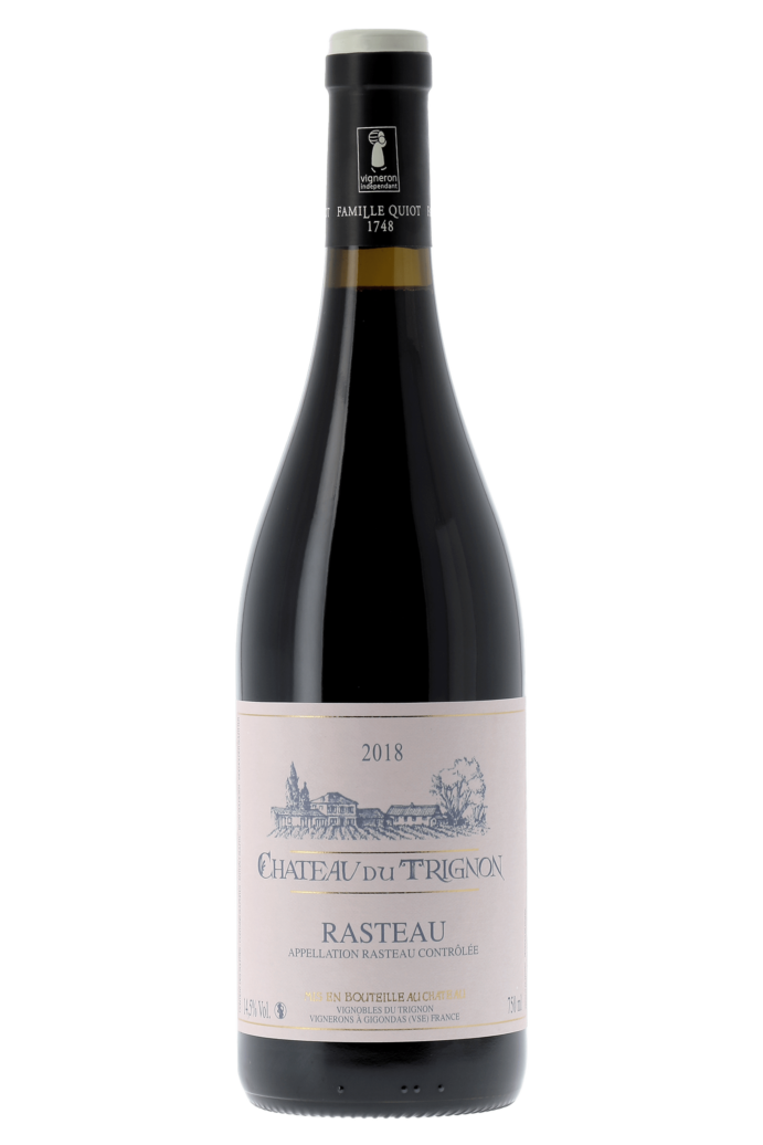 Rasteau Château du Trignon 2018 - frontbs
