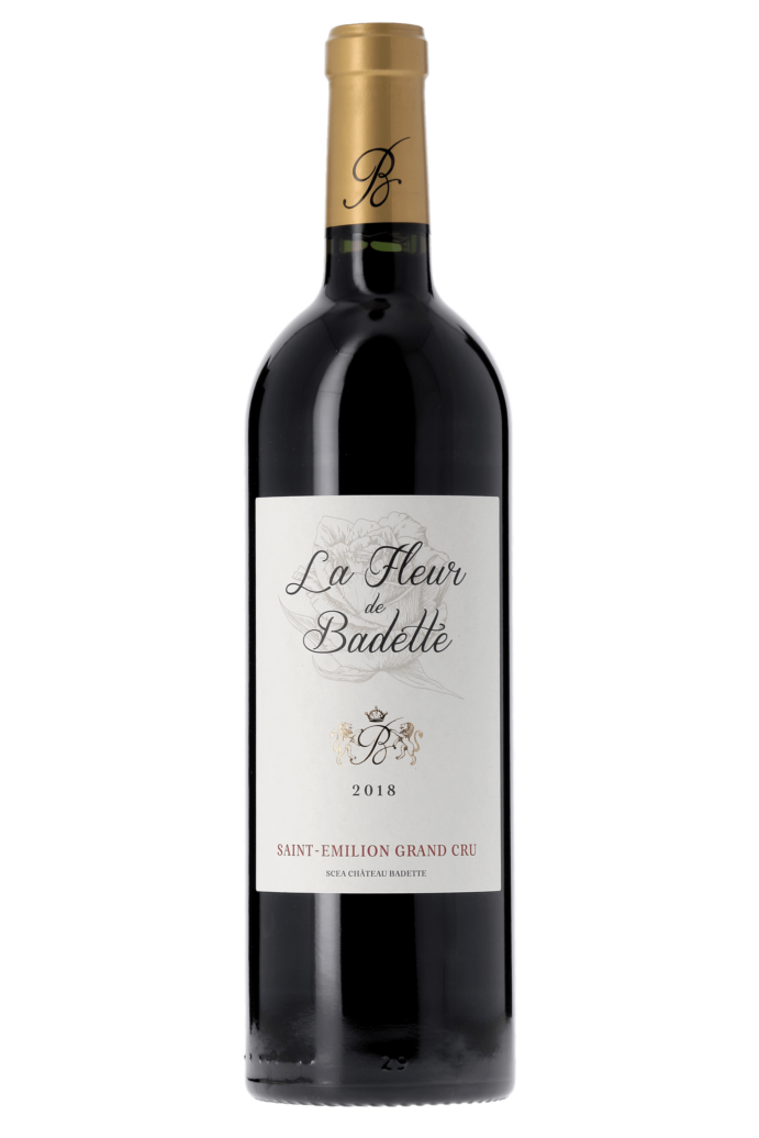 Saint-Emilion Grand Cru Fleur de Badette Château Badette 2018 - frontbs