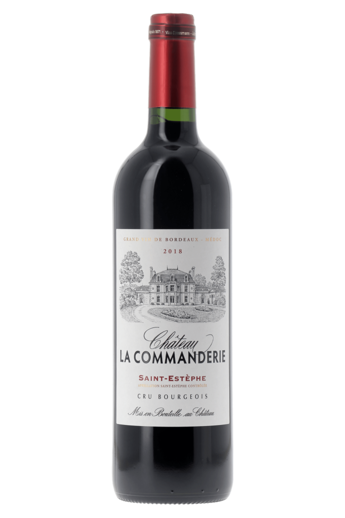 Saint-Estèphe Château La Commanderie 2018 - frontbs