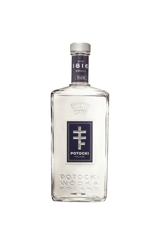 Vodka Polonaise de céréales de seigle - POTOCKI - frontbs