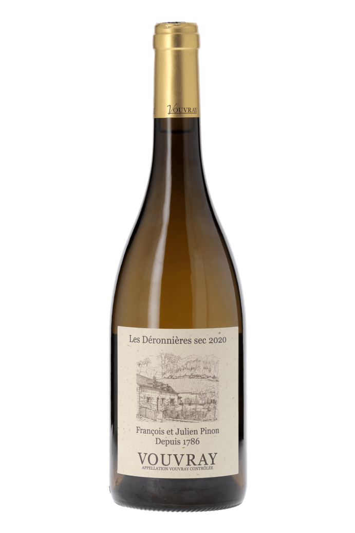 Vouvray Les Déronnières Domaine François & Julien Pinon 2020 - frontbs