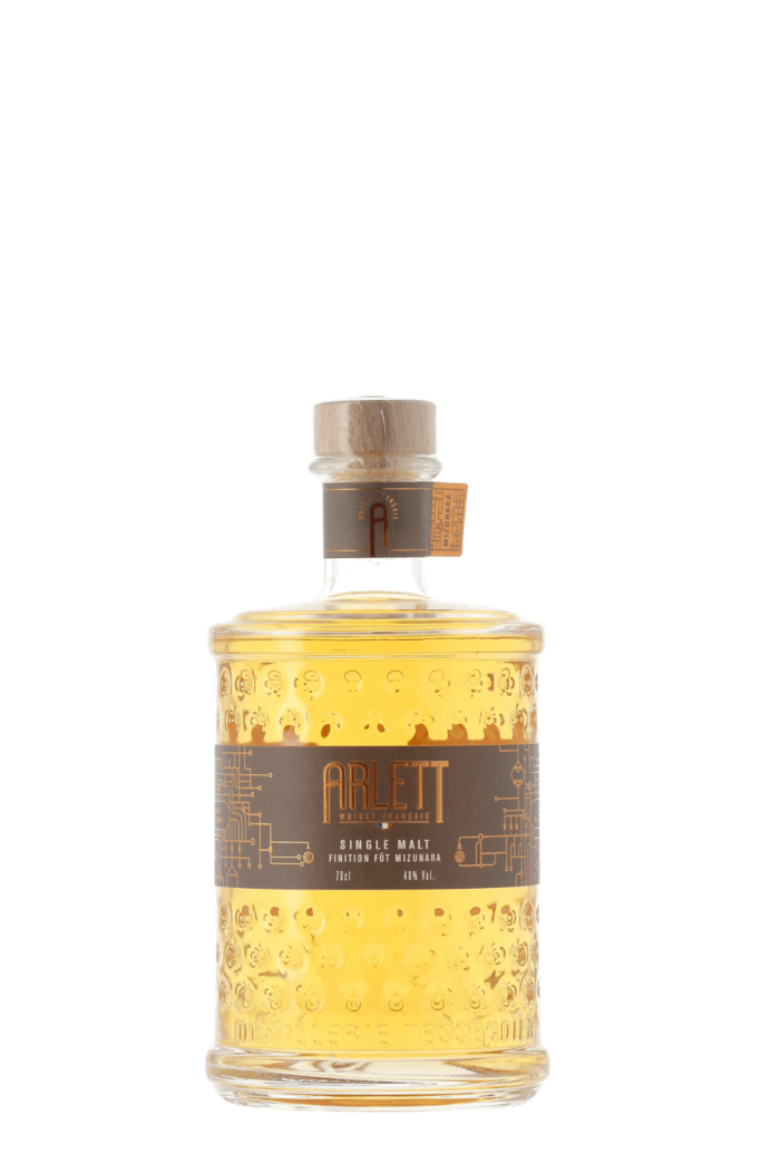 Whisky Arlett Single Malt Mizunara - Distillerie Tessendier & Fils - frontbs