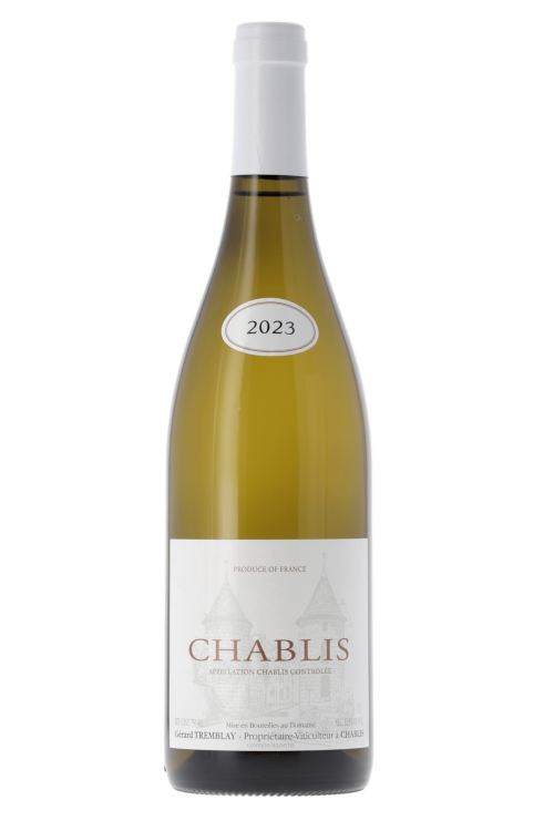 Chablis Domaine Gérard Tremblay 2023 - frontbs