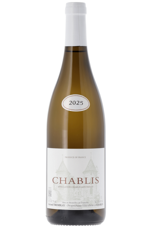Chablis Domaine Gérard Tremblay 2025 - frontbs