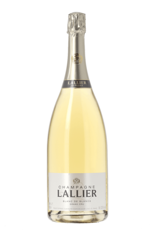 Champagne Blanc de Blancs Grand Cru Champagne Lallier 150cl - frontbs