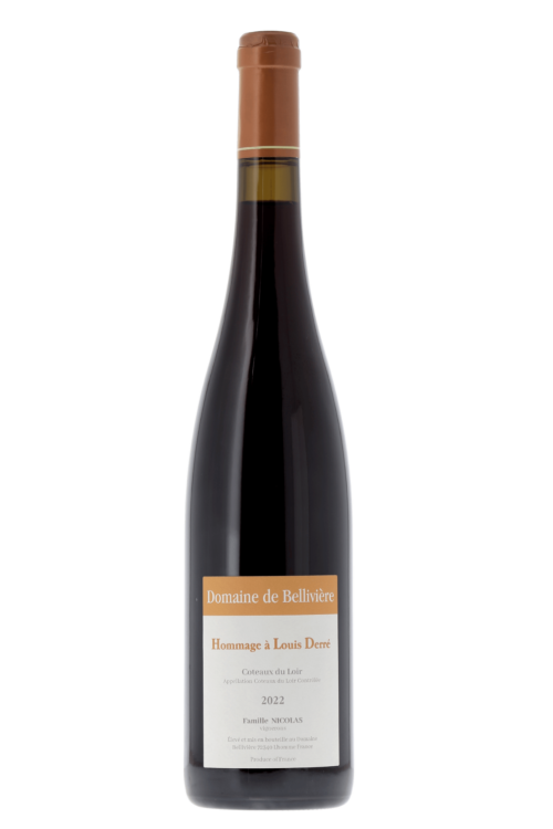 Coteaux du Loir Hommage à Louis Derré Domaine de Bellivière 2022 - frontbs
