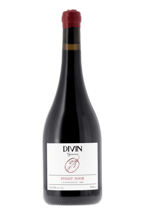 Divin Vigneron Pinot noir Divin 2025 - frontbs