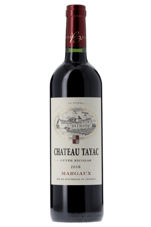 Margaux Cuvée Nicolas Château Tayac 2018 - frontbs
