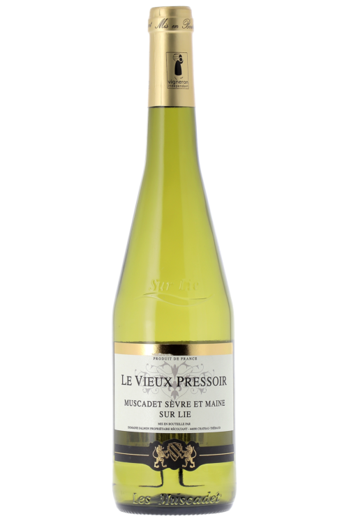 Muscadet Sèvre et Maine sur Lie Le Vieux Pressoir Domaine Salmon 2025 - frontbs