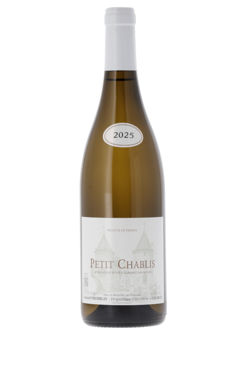 Petit Chablis Domaine Gérard Tremblay 2025 - frontbs