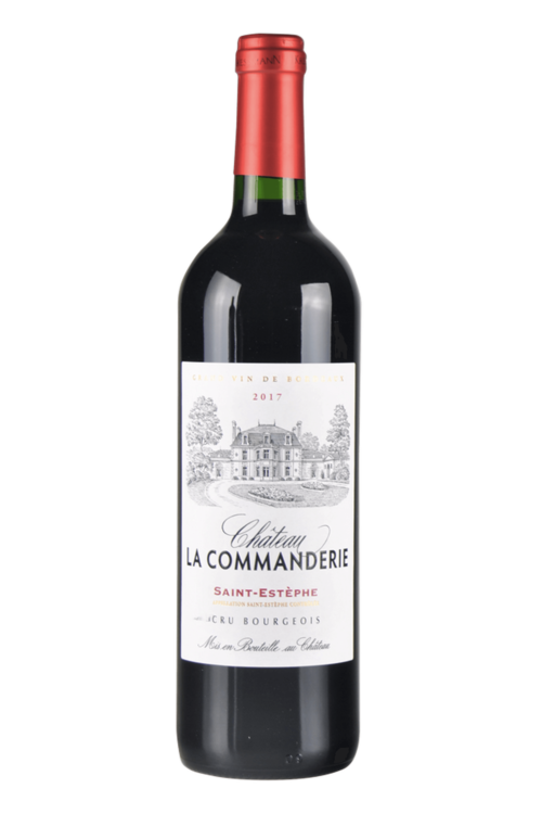 Saint-Estèphe Château La Commanderie 2017 - frontbs