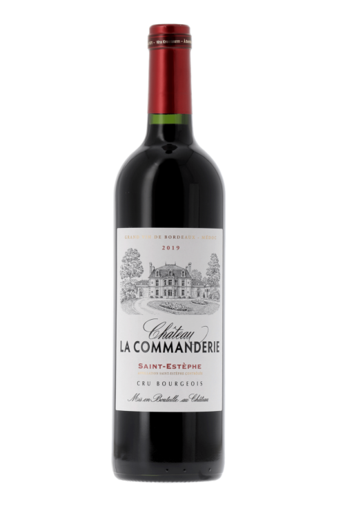 Saint-Estèphe Château La Commanderie 2019 - frontbs