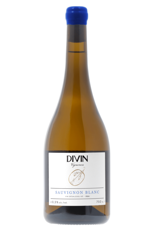 Divin Vigneron Sauvignon Blanc désalcoolisé Divin Nolow 2024 - frontbs