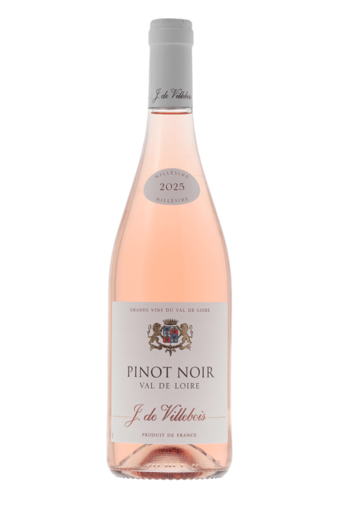 Val de Loire Rosé Pinot noir J. de Villebois 2025 - frontbs