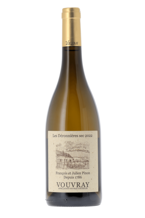 Vouvray Les Déronnières Domaine François & Julien Pinon 2022 - frontbs
