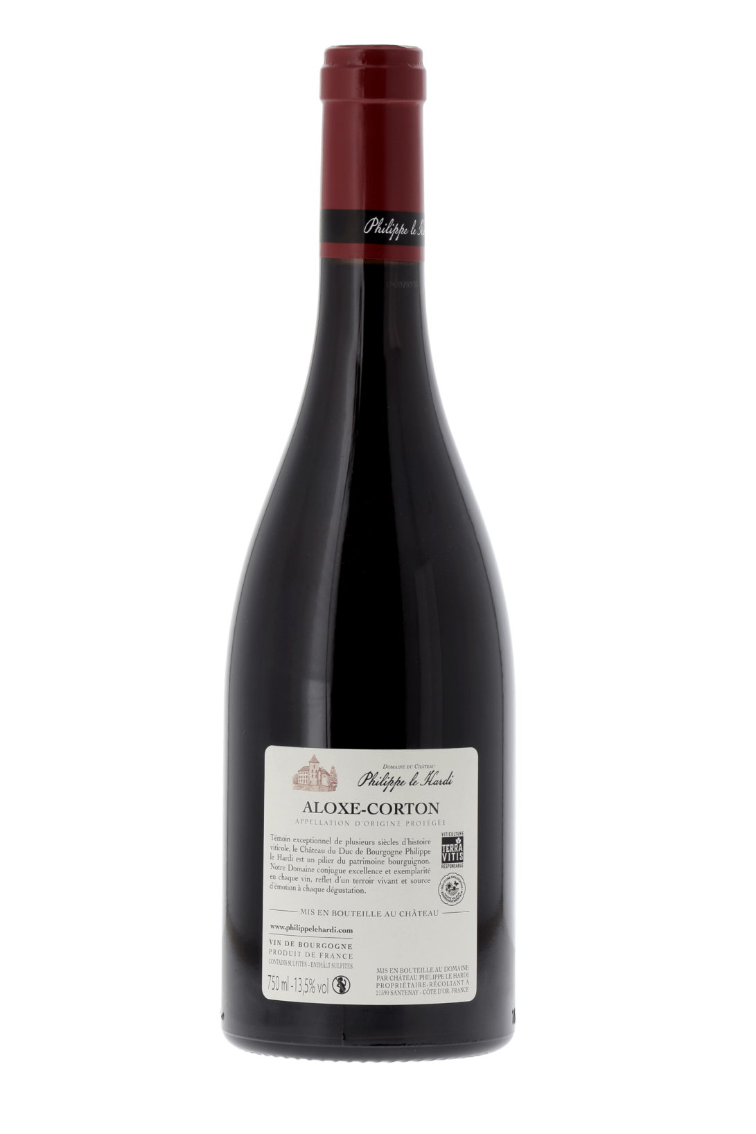 Aloxe-Corton Les Brunettes et Planchots Philippe le Hardi 2023 - frontbs