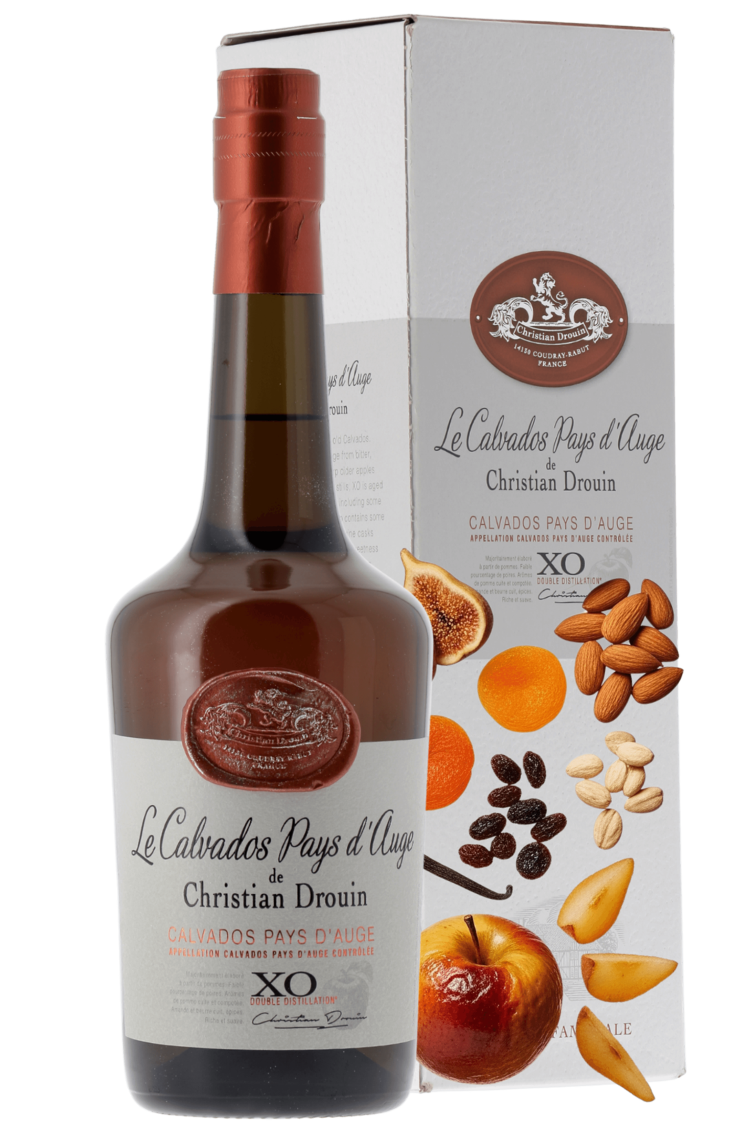 CALVADOS Pays d'Auge XO - Christian Drouin - frontbs