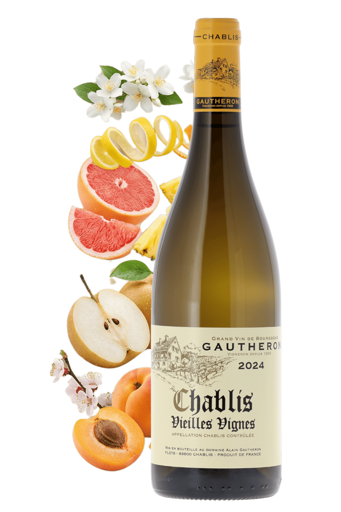 Chablis Domaine Gautheron 2024 - frontbs