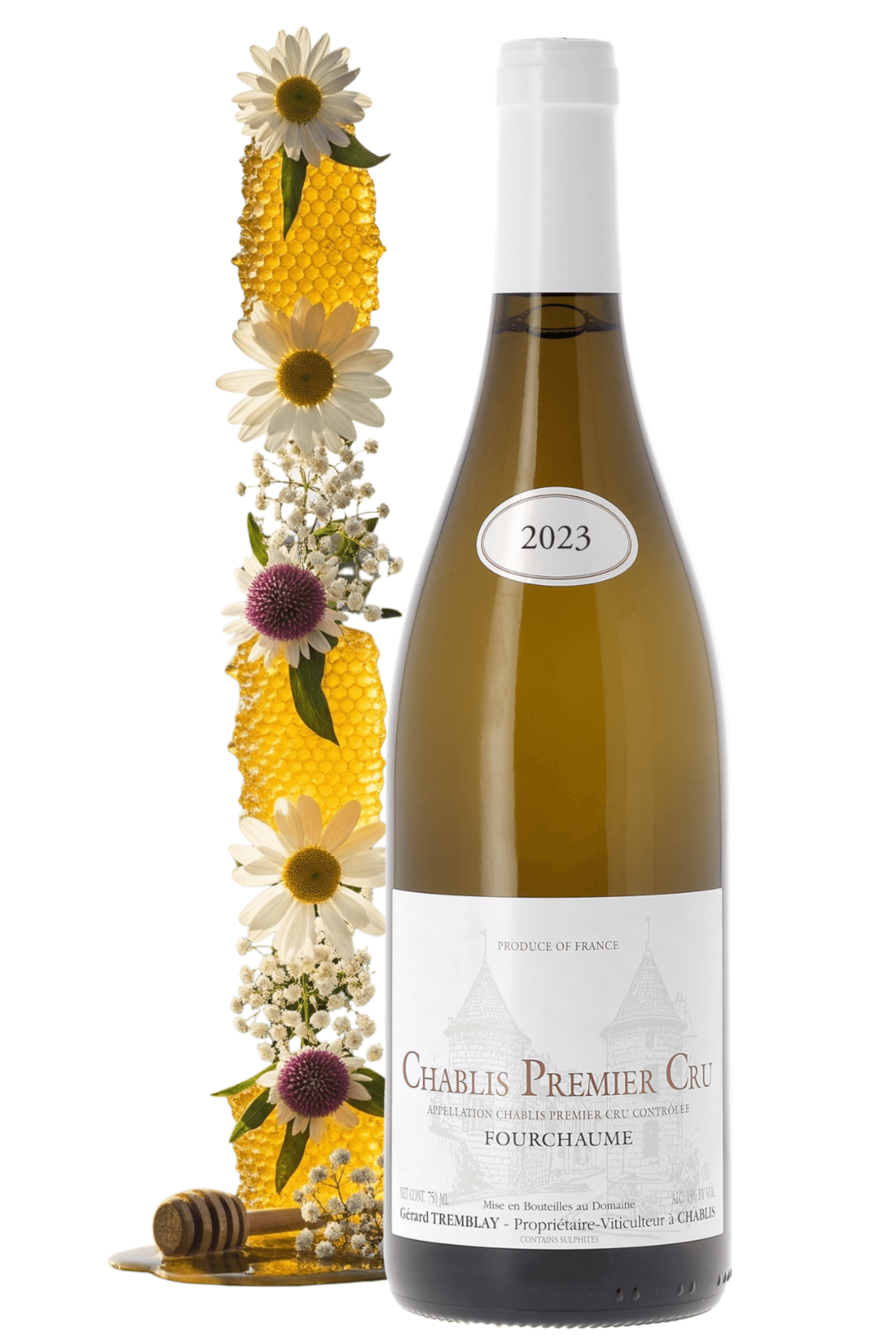 Chablis Premier Cru Fourchaume Domaine Gérard Tremblay 2023 - frontbs
